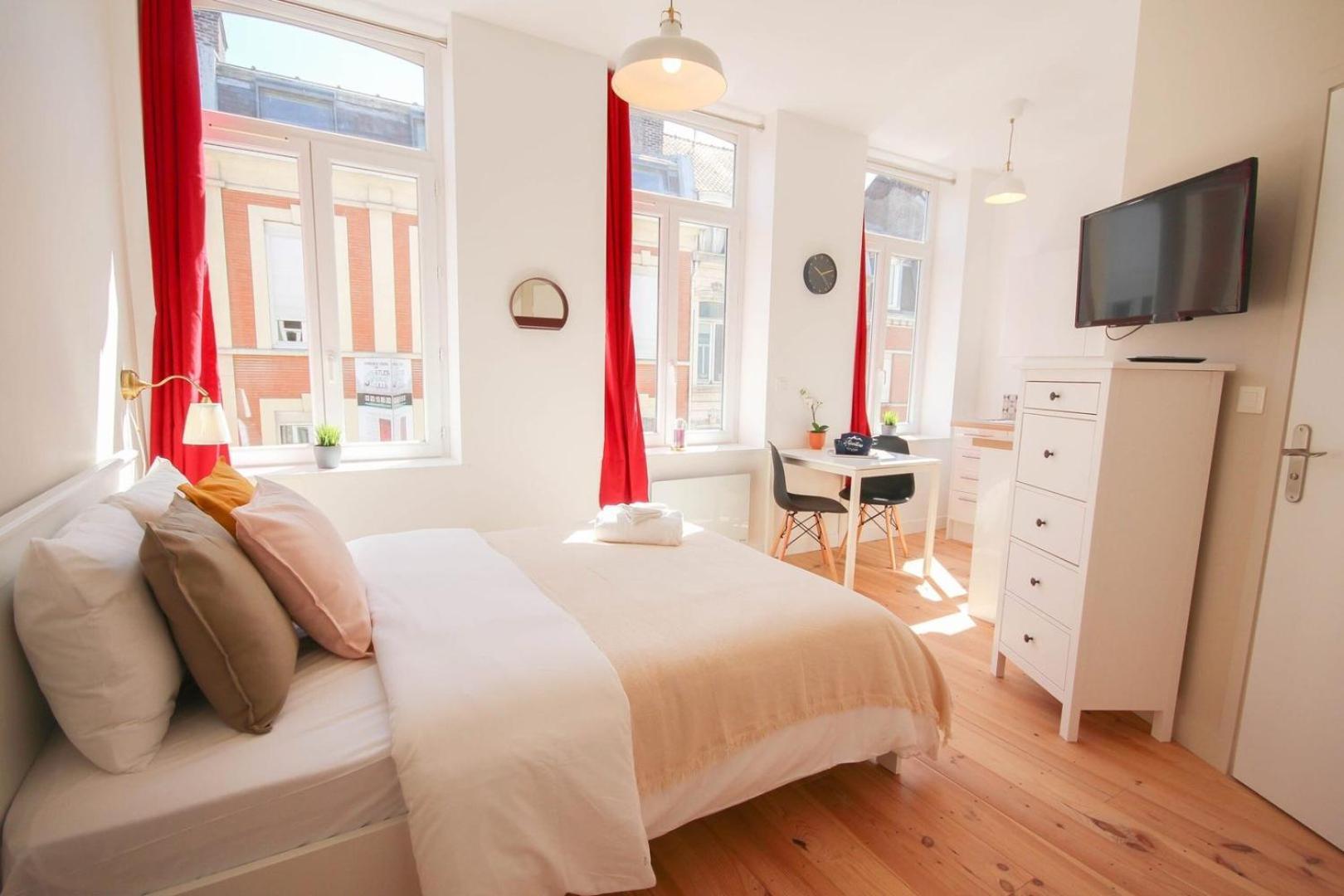 Lille Centre- Nice And Bright Equipped Studio Exteriör bild